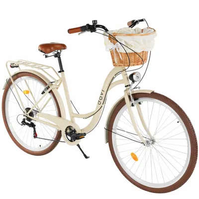 Produktbild von Damenfahrrad Davi Emma 28", 7 Gänge, 160-185 cm, Kaffeebraun