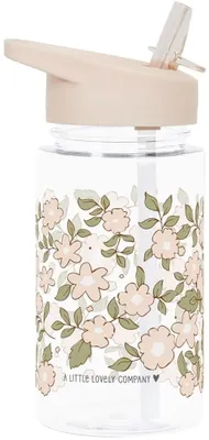 Immagine prodotto di A Little Lovely Company DBBLPI46, 450 ml, Uso quotidiano, Rosa, Polipropilene (PP), Tritan, Bambino, Tappo con cannuccia