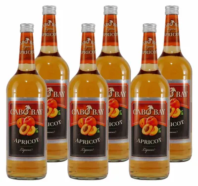 Produktbild von Cabo Bay Apricot Liqueur (6 x 1,0L)