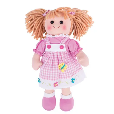 Zdjęcie produktu dla Bigjigs Toys szmaciana lalka Eva 34 cm