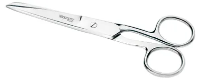 Zdjęcie produktu dla WESTCOTT E-30840 00 Nożyczki uniwersalne WESTCOTT STEEL, długość: 120 mm, szpiczaste