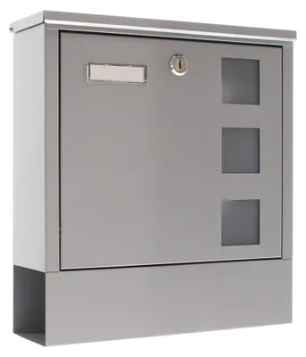 Produktbild von Profirst Mail PM 820 Briefkasten Silber