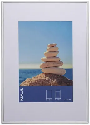 Image de Cadre photo aluminium 30x40cm paquet de 6