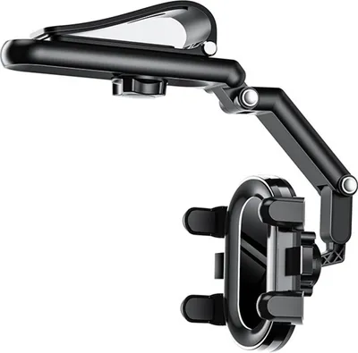 Produktbild von Handyhalterung für die Sonnenblende im Auto, 1080° drehbar, höhenverstellbar, universelle Auto-Handyhalterung, Auto-Innenausstattung
