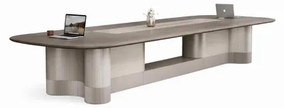 Image de Une table de réunion élégante au design moderne et aux touches raffinées