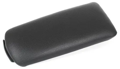 Immagine prodotto di Copertura in pelle nera per il bracciolo centrale, compatibile con Audi A4 8E B6 B7 e Seat Exeo