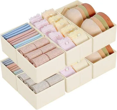 Immagine prodotto di Set classico di 8 contenitori beige