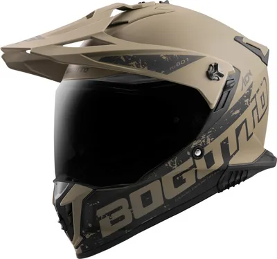 Obrázok produktu pre Bogotto FG-601, prilba do terénu, dvojvrstvová, farba: matná hnedá, veľkosť: 2XL (63/64)