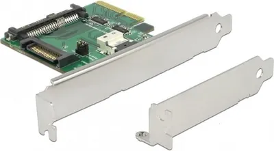 Obrázek produktu pro DeLOCK 89921, PCIe, SATA, U.2, Plná výška / nízký profil, PCIe 4.0, Čína, 24 Gbit/s