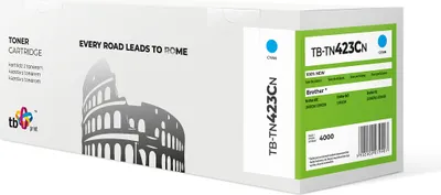 Zdjęcie produktu dla TB Print TB-TN423CN, 4000 stron(y), Cyjan, 1 szt.