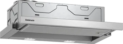 Produktbild von Constructa CD30646, Flachschirmhaube, 60 cm, Silbermetallic