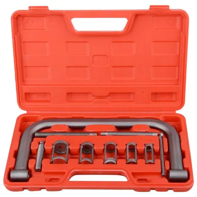 Image de 10 pièces : outil de compression de ressorts de soupape de moteur automobile, jeu de douilles
