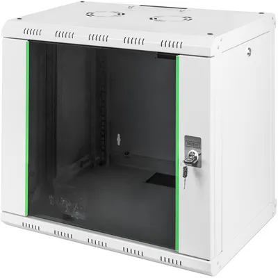 Obrázek produktu pro Digitus DN-19 09-U, Nástěnný regál, 9U, 100 kg, 22,5 kg, Šedá
