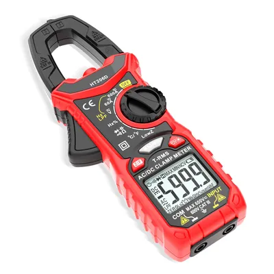 Produktbild von Stromzange, Strommessgerät DC/AC Strom: 0-600A, Zangenmultimeter True-RMS 6000 Counts Auto-Ranging, misst Spannung Kapazität Durchgang (AC/DC-Strom)