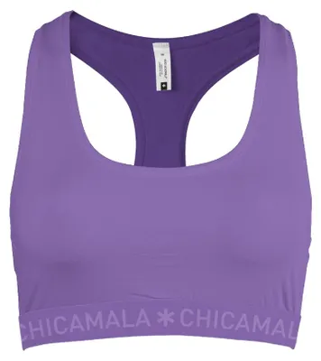 Produktbild von Damen-Rückenfreies Top, 1 Stück, einfarbig, Lila, Größe XL