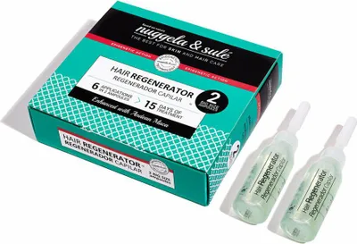 Zdjęcie produktu dla Nuggela & Sulé 1401-61504, Koncentrat do włosów, Unisex, Do wszystkich włosów, 10 ml, Odżywiający, Wzmacniający, Ampułka