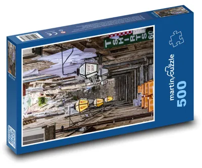Zdjęcie produktu dla Puzzle 500 Dubrownik - historyczne uliczki - martinpuzzle