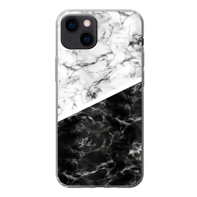 Produktbild von MuchoWow® Handyhülle Schutzhülle Hülle für iPhone 13 mini Marmor - Chic - Collage Silikon Softcase Handy Hülle - Softcase
