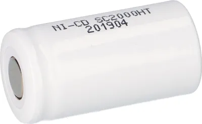 Produktbild von NiCd SUB-C Zelle 1,2V 2000mAh Hochtemperatur