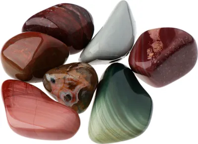 Produktbild von NKlaus 500g Jaspis Imperial 35 - 55 mm Heilsteine Gestein für Schmuck und Dekoration 14686