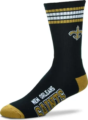 Produktbild von For Bare Feet - NFL New Orleans Saints Graphic 4-Stripe Deuce Socken - Mehrfarbig : Mehrfarbig M Farbe: Mehrfarbig Größe: M