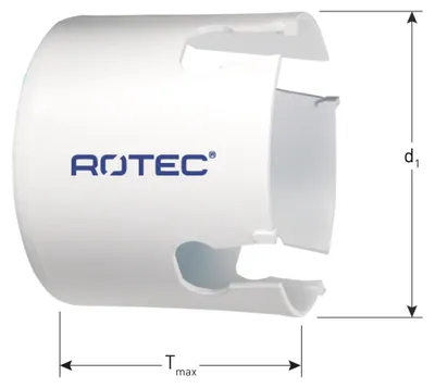 Productafbeelding van Rotec multi-purpose gatzaag, Tmax:57, ø82 (3-7/32'')