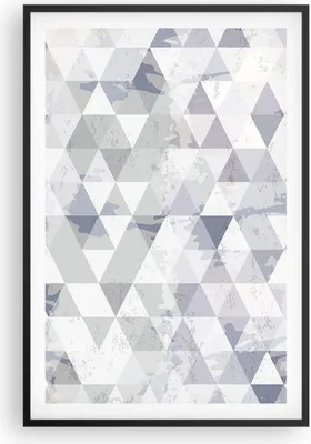 Produktbild von Gerahmtes Poster - Schwarzer Rahmen - Abstraktion modern - 61x91,5 cm - Wand Bild - Wanddeko - Wandbilder - Kunstposter - Wandposter - Bilderrahmen - Bilder - Kunstdruck - Wandbild - P2BPA61x91-4075