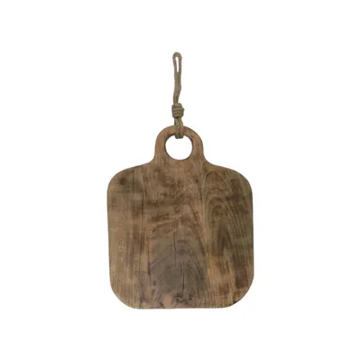 Zdjęcie produktu dla Deska do krojenia Mars & More, drewno mango, kwadratowa, 40 cm