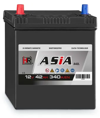 Produktbild von HR HiPower ASIA Autobatterie A42L 12V 42Ah