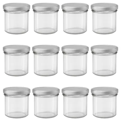 Produktbild von 12x Einmachgläser 125 ml mit Deckel