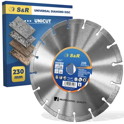 Image de Disque diamanté de 230 mm x 22,23 mm, pour béton et pierre naturelle