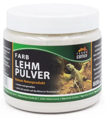 Produktbild von Lehmpulver - 800 g in Dose - Weiß