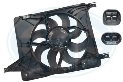 Produktbild von ERA 352132 Lüfter Motorkühlung Kühlerlüfter für NISSAN Qashqai / Qashqai +2 I (J10, NJ10) Wasserkühler Ø384mm