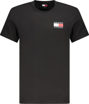 Produktbild von Herren Kurzarm-T-Shirt Schwarz mit Logo – Nachhaltige Baumwolle