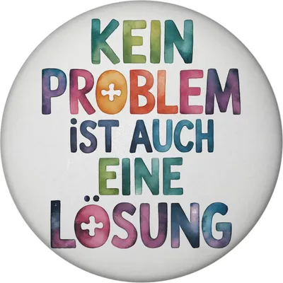 Produktbild von Kein Problem ist auch eine Lösung Magnet mit Flaschenöffner