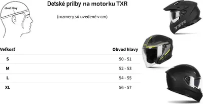 Obrázok produktu pre TXR Detská motokrosová prilba Stormy S