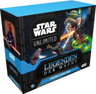 Produktbild von Star Wars Unlimited Legenden der Macht Prerelease Box Deutsch