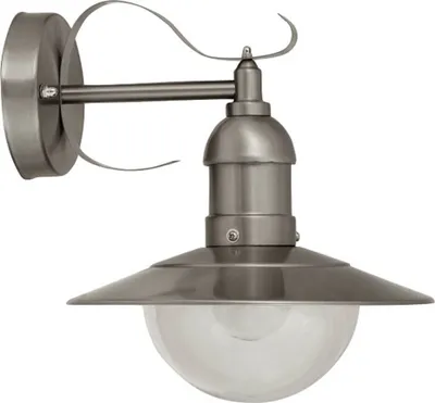 Produktbild von Rabalux 8270 Außenwandleuchte Oslo, E27, silber, Mediterran, IP44, 26,5cm