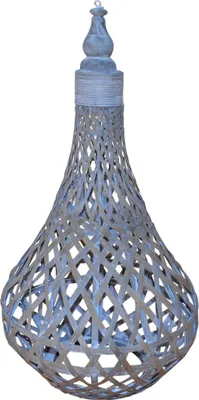 Produktbild von Laterne India Holz ø35x64cm