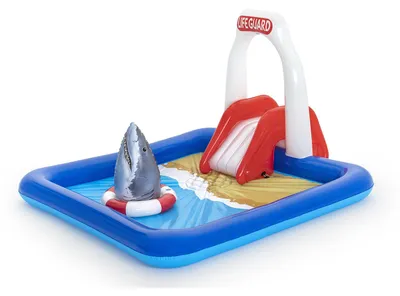 Produktbild von Bestway® Wasserspielcenter, Rettungsschwimmer, 234 x 203 x 129 cm