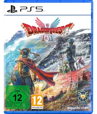 Zdjęcie produktu dla Square Enix Dragon Quest I & II HD-2D Remake, PlayStation 5, E10+ (powyżej 10 lat), Nośnik fizyczny