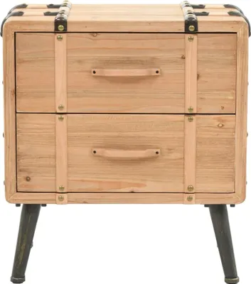 Obrázek produktu pro vidaXL Noční stolek z jedlového masivu 50x35x57 cm