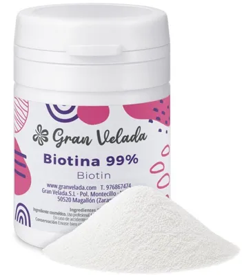 Produktbild von Gran Velada - Biotin Vitamin H Pulver 10 g