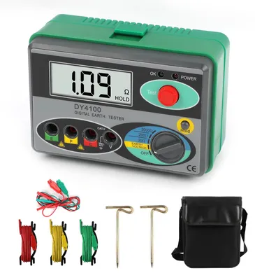 Productafbeelding van DY4100 Digitale Grondweerstandsmeters Aardingsweerstandsmeter
