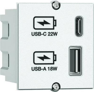 Produktbild von Bachmann Steckdosenleiste USB A/C 22W 917.2271 (917.2271)