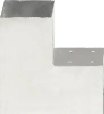 Obrázok produktu pre vidaXL Post Connector L-Form Pozinkovaný kov 101 x 101 mm