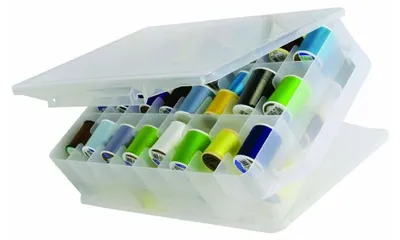 Produktbild von Omgoods – Nähzubehör-Box mit doppelten Fächern und 46 Fächern