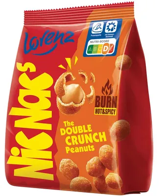 Image de Nicnac?S Burn Cacahuètes croquantes piquantes et épicées 110 g