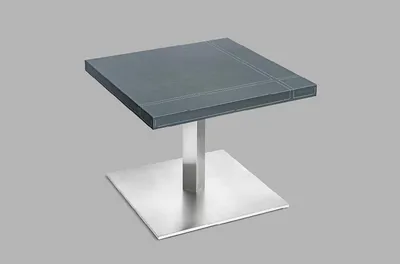 Immagine prodotto di Tavolino in MDF e acciaio inossidabile dal design moderno