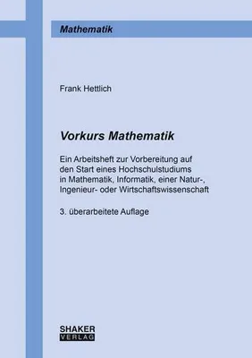 Obrázok produktu pre Vorkurs Mathematik